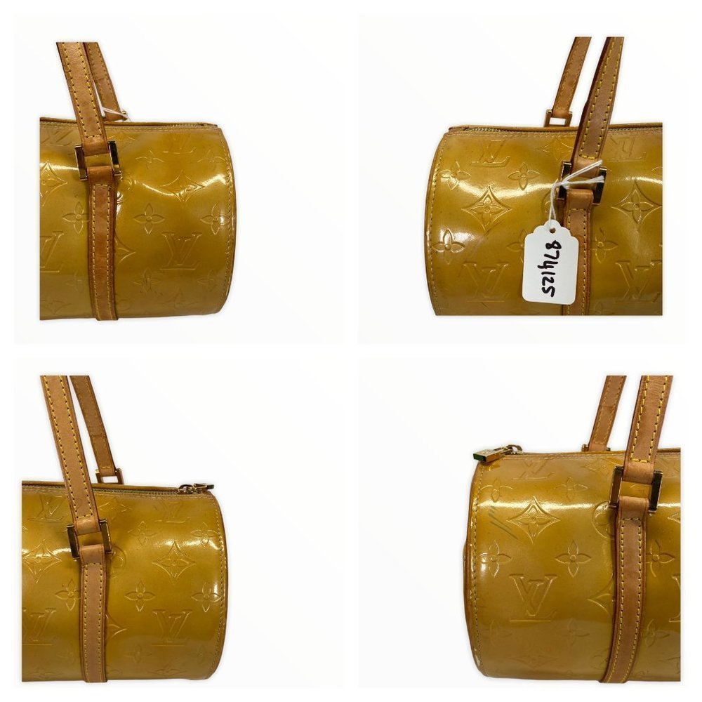LOUIS VUITTON BEDFORD BEIGE VERNIS YELLOW 874125 - Picture 5 of 13
